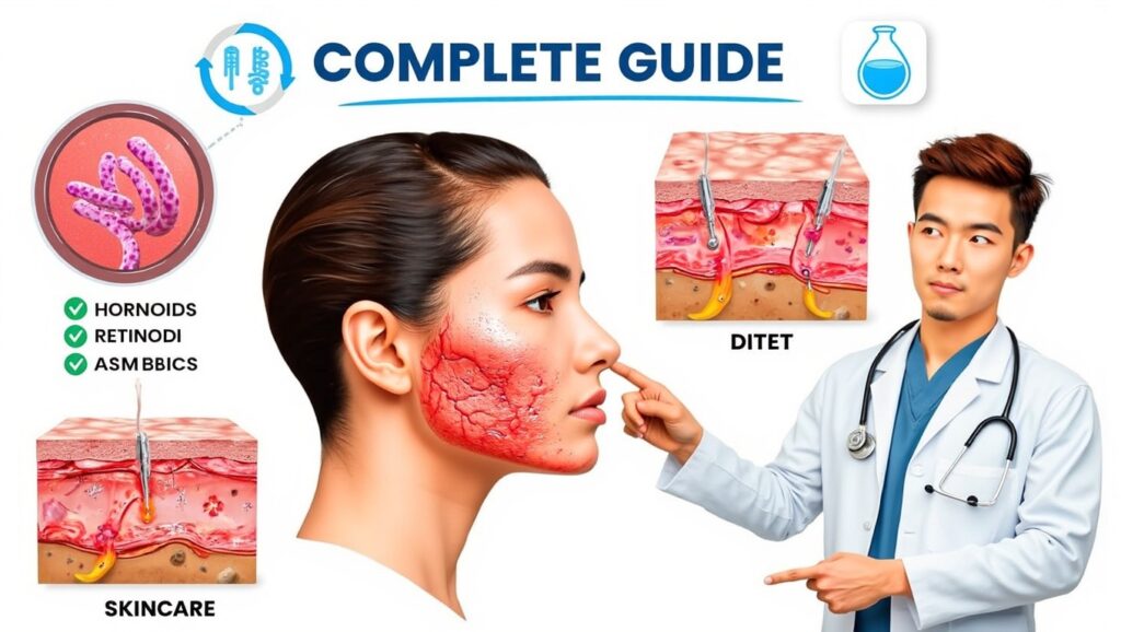 Discover a comprehensive overview of acne, including its causes, diagnosis, and treatment options. Learn how to manage this common condition effectively with expert advice.